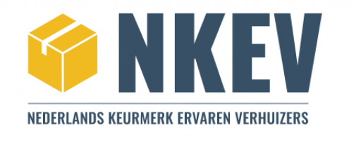 Logo van Nederlands Keurmerk Ervaren Verhuizers (NKEV)